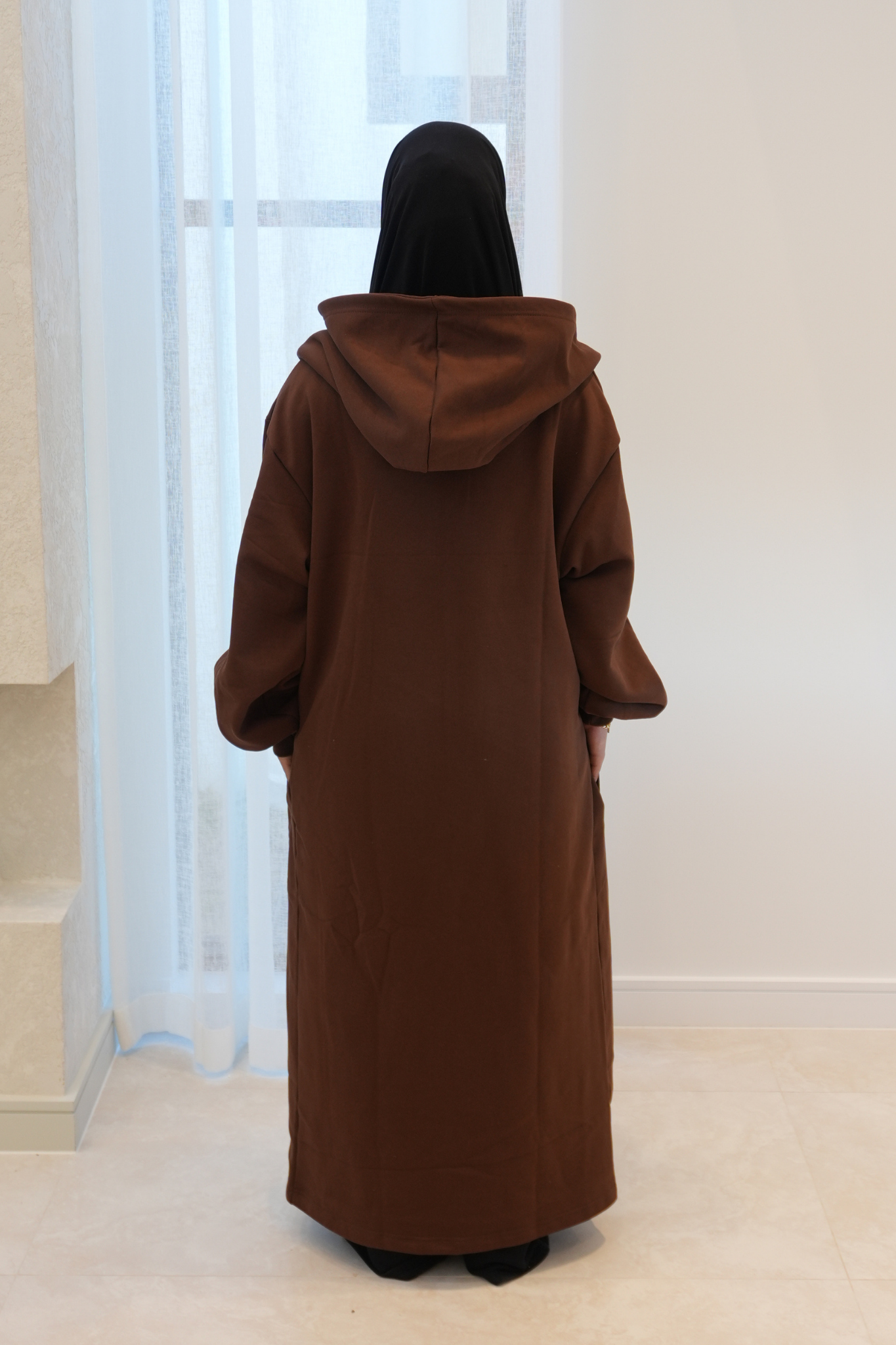 Sirat Oversized Jacket | Dark Chocolate
